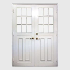 18 Lite Double Half View Door
