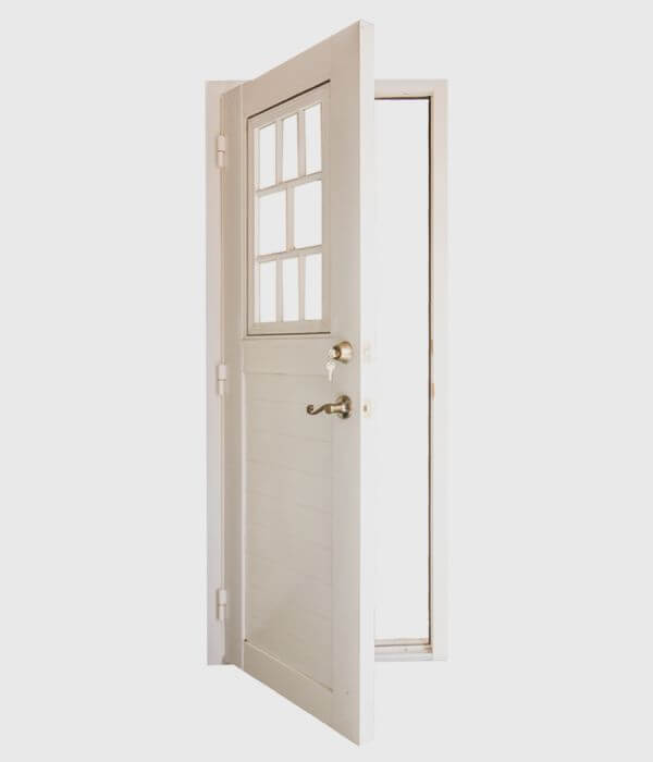 Solid Core Door with Casement Window - Image 2