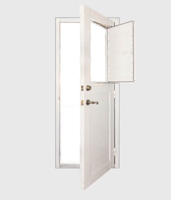 Solid Core Door with Casement Window - Image 5